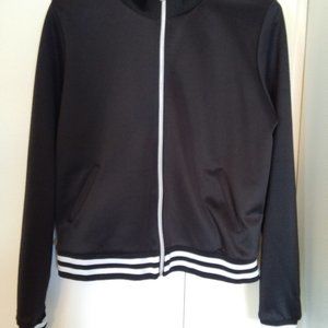 Zip Front Jacket w/Inspirational Message on Back